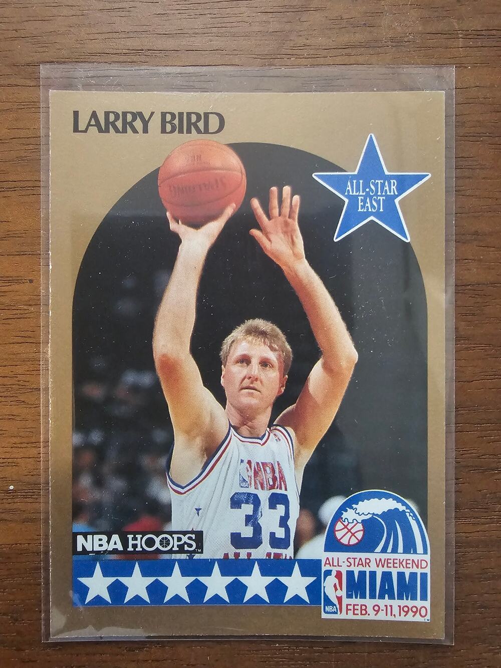 Larry Bird 1990-1991 NBA Hoops #2 - Boston Celtics - NBA - All Star - Fresh Pull